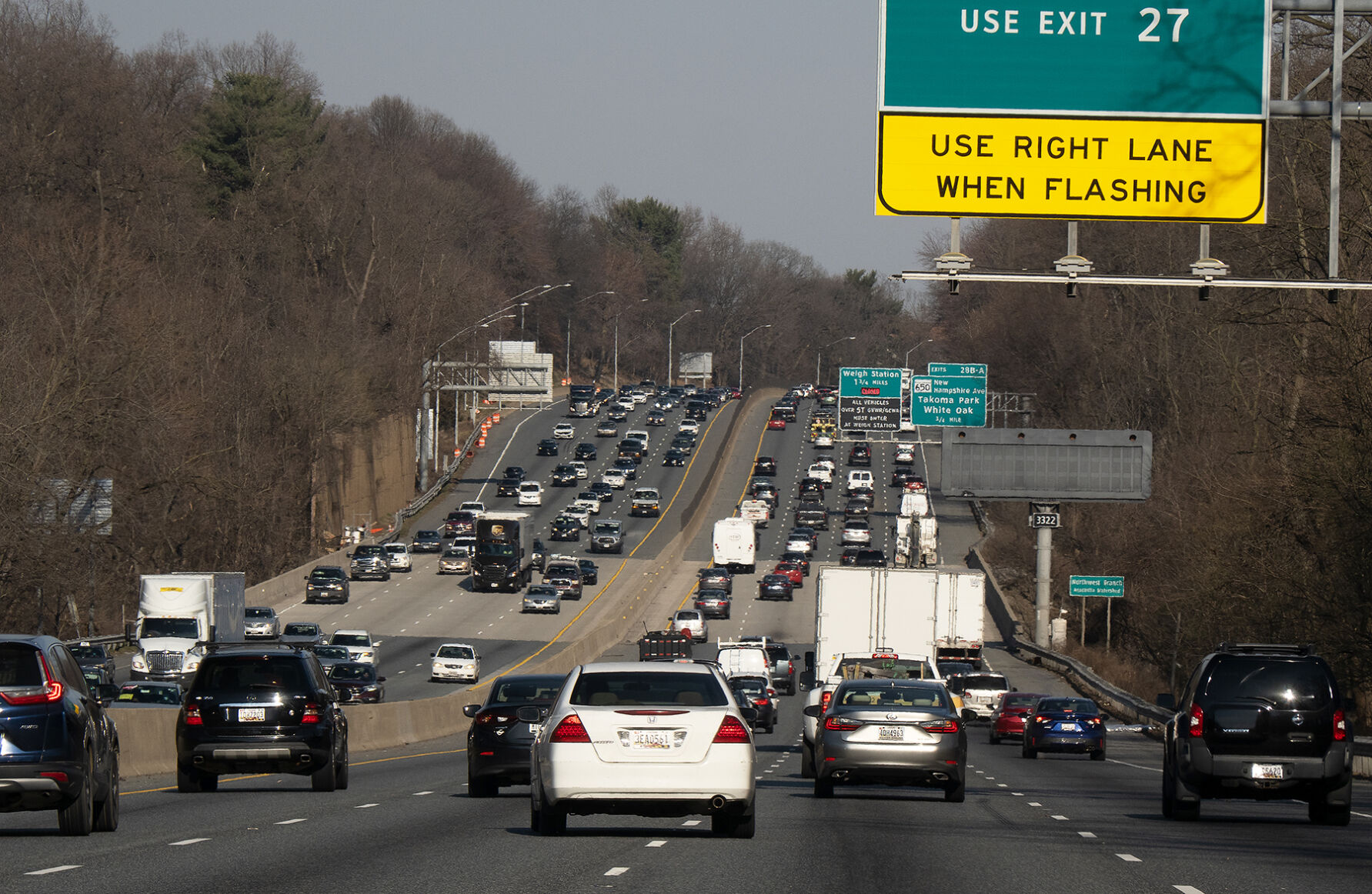 DC Beltway traffic